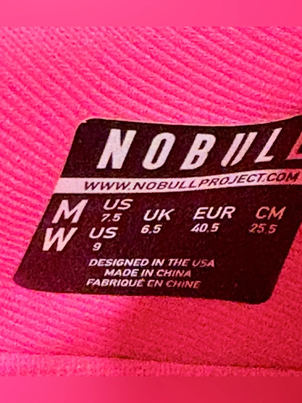 NOBULL Hot Pink Women's Athletic Shoes